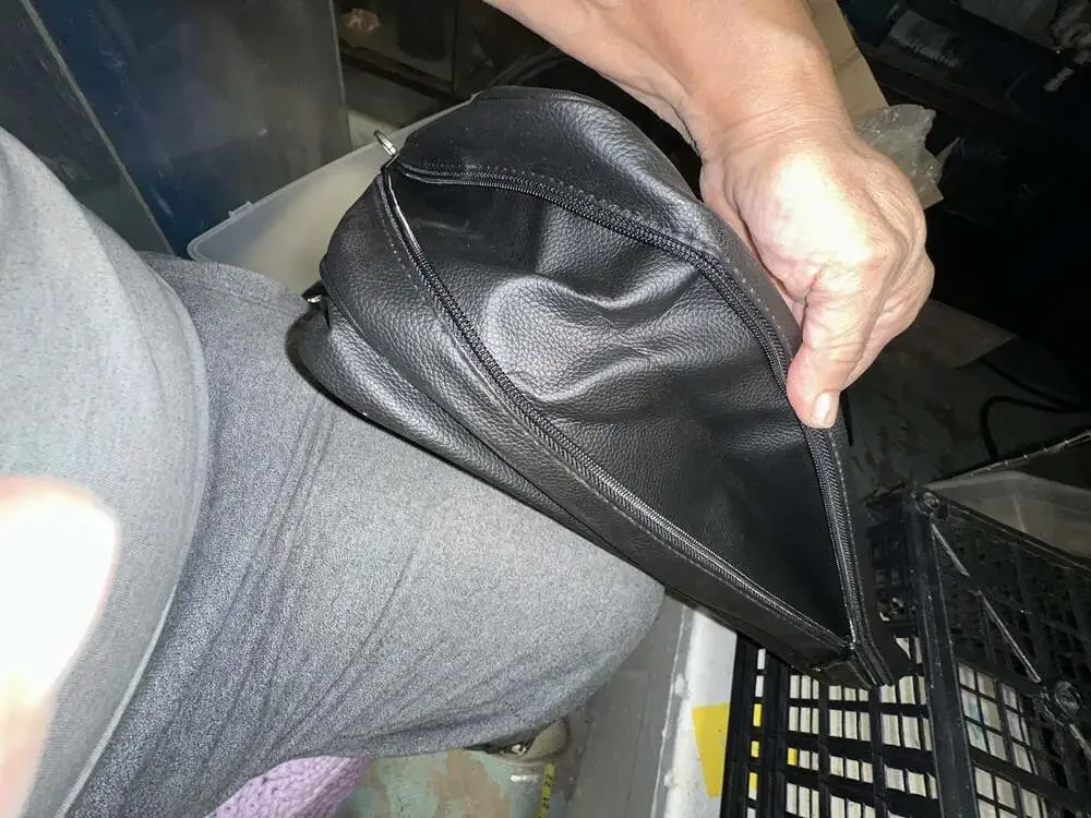 Genuine Leather Multi-Pocket Concealment Briefcase
